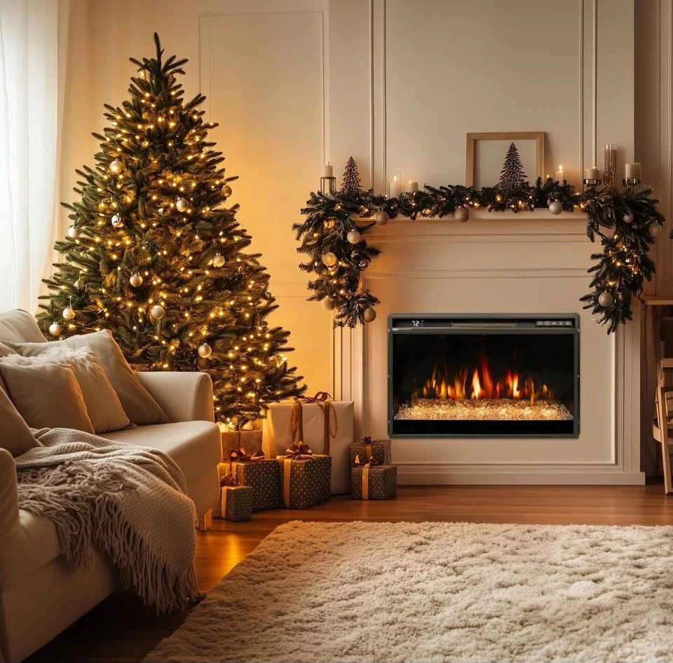 OxharkFlame 26in Electric Fireplace Insert - photo 4