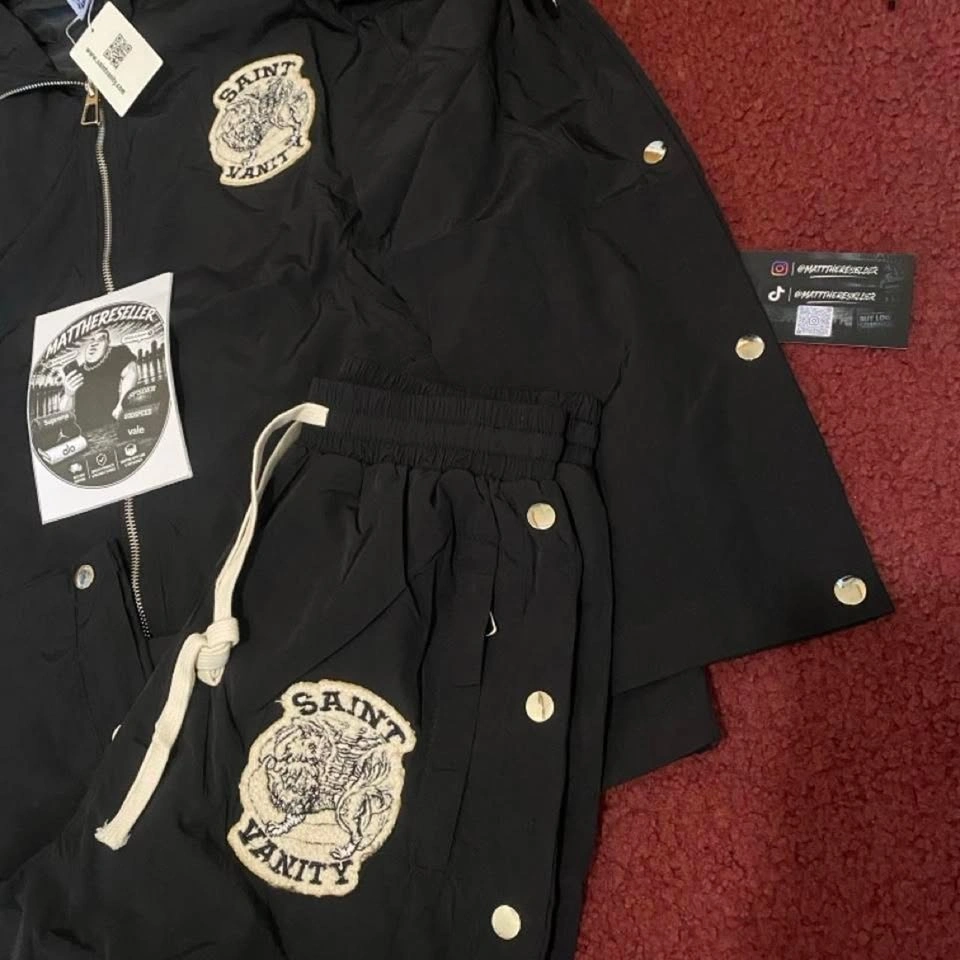 Saint vanity black tracksuit (M/L) - photo 3