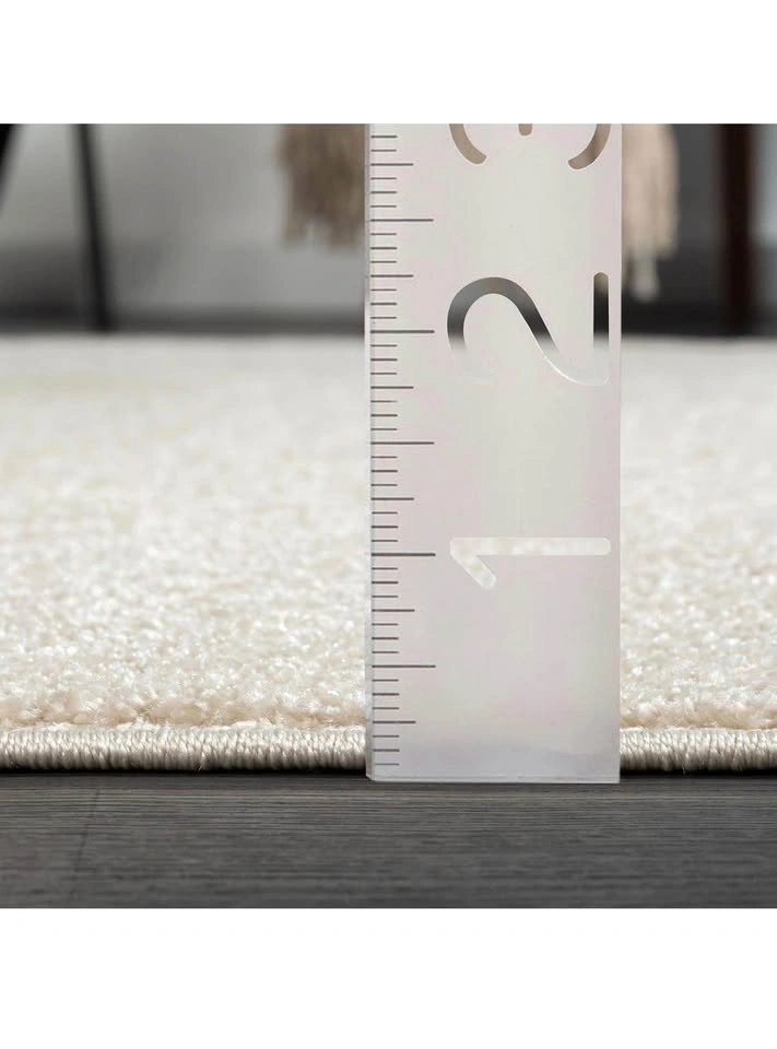Abani Beige and White Swirl Area Rug | 7'9" x 10'2" - photo 3