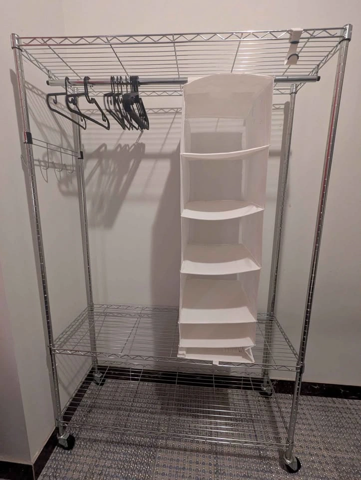Steel Rolling Garment Rack - photo 2