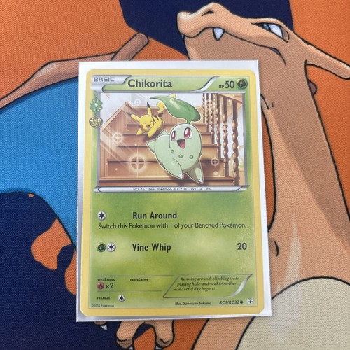Chikorita RC1/RC32 Generations Pokemon LP 2016 - photo 3