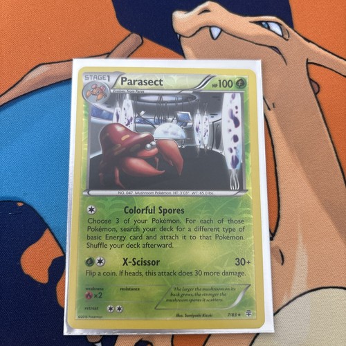 Parasect 7/83 Generations Reverse Holo LP - photo 3