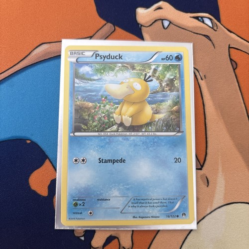 Psyduck - 16/122 Platinum - LP Regular Common - photo 3