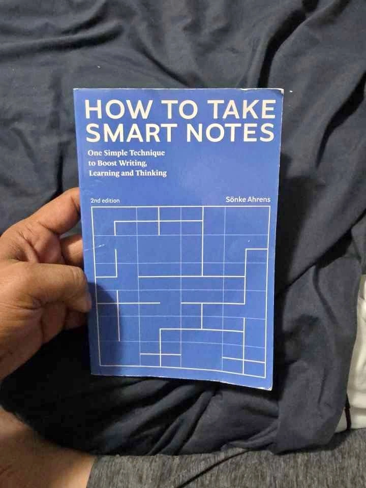 How to Take Smart Notes by Sönke Ahrens