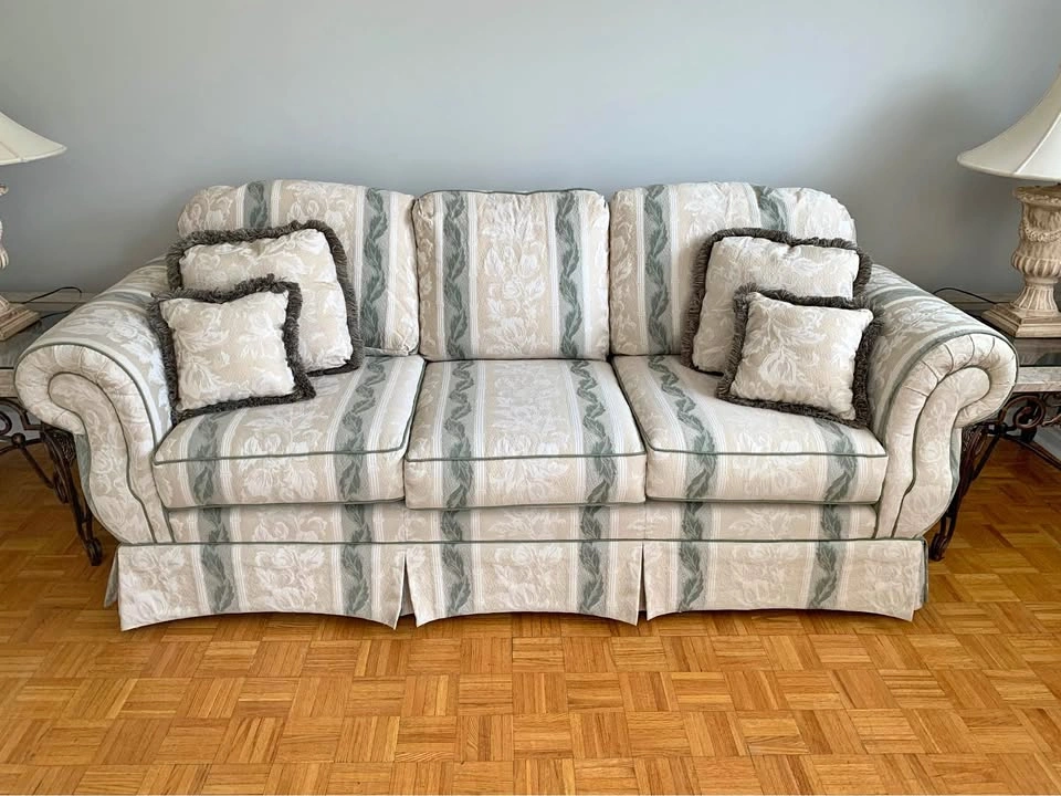 Living Room Sofa and Loveseat Set