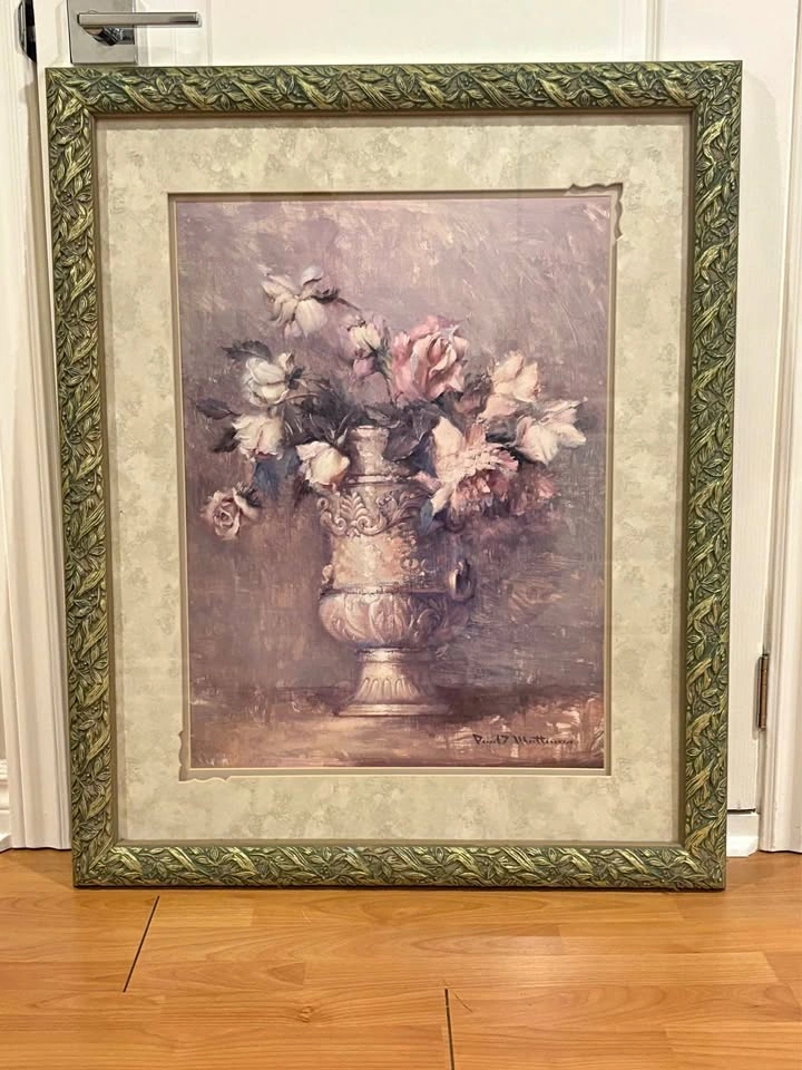 Classic Roses Framed Art