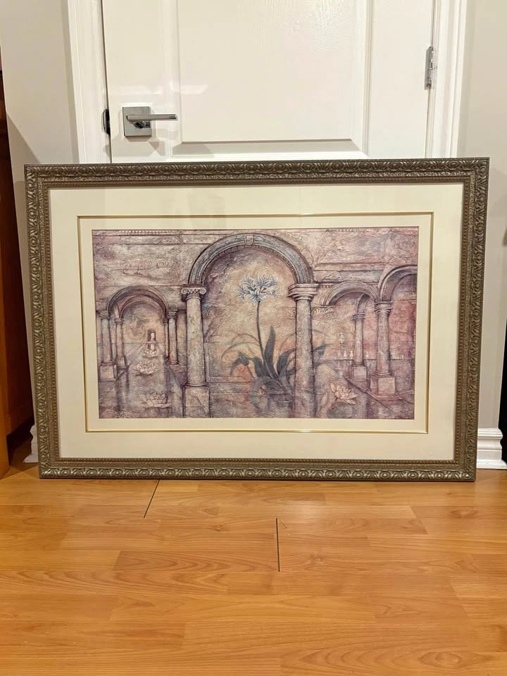 Framed Floral Print