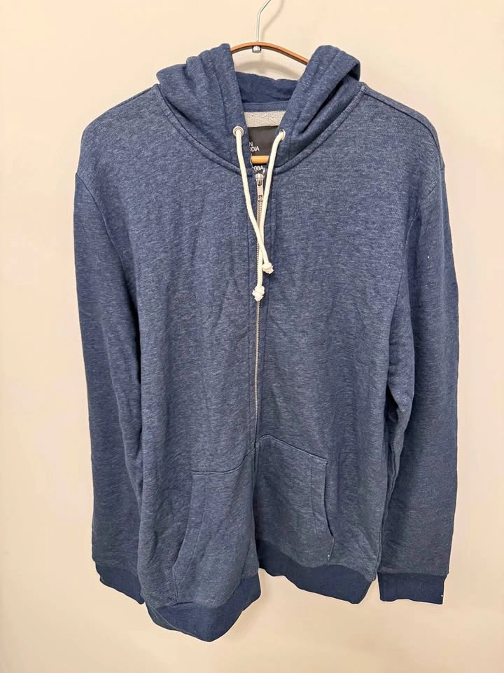 H&M Basic Zip-Up Hoodie Size Large