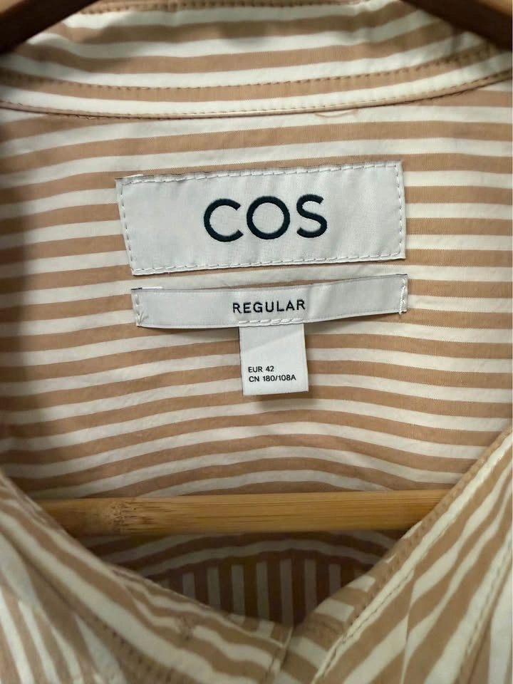 COS Regular Fit Striped Long Sleeve Shirt - photo 2