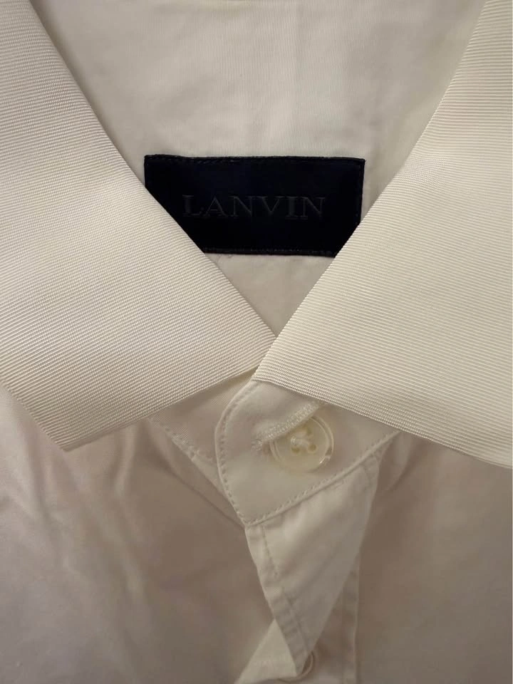 Lanvin White Cotton Dress Shirt - photo 2