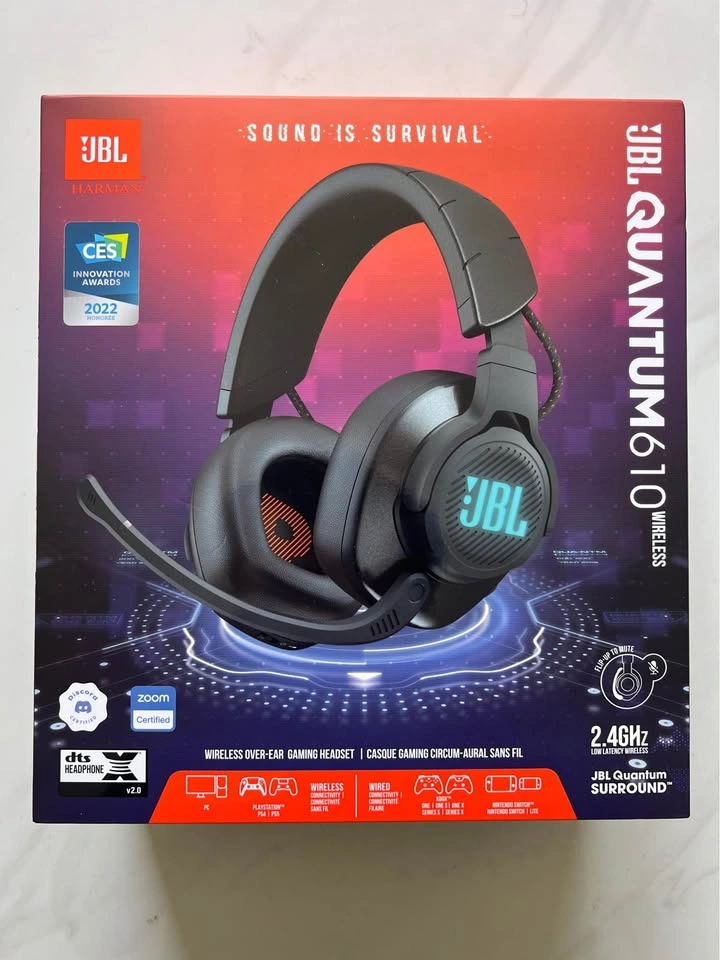 JBL Quantum 610 Wireless Over-Ear Gaming Headset - photo 2