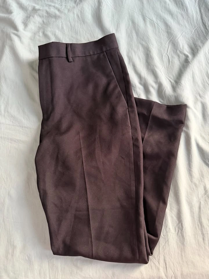George Men's Black Dress Pants Slacks - 34x27 (Hemmed Short) - photo 2
