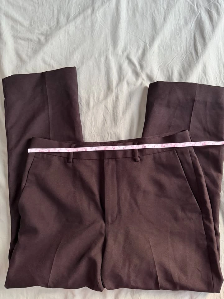 George Men's Black Dress Pants Slacks - 34x27 (Hemmed Short) - photo 4