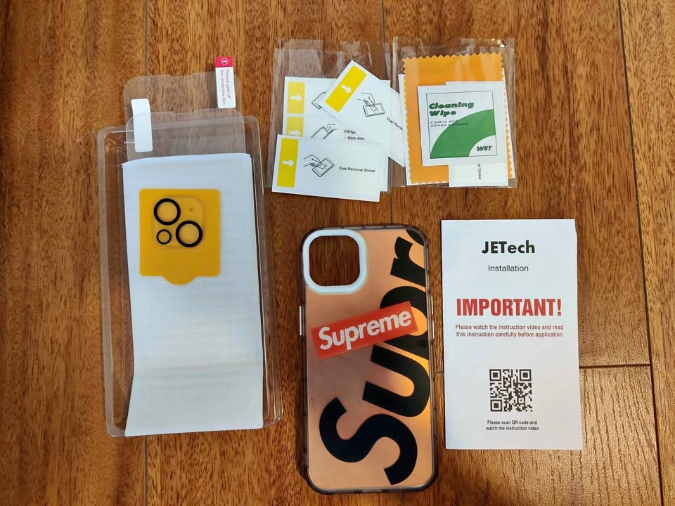 iPhone 13 Accessories Bundle (Case, Screen Protectors & Camera L