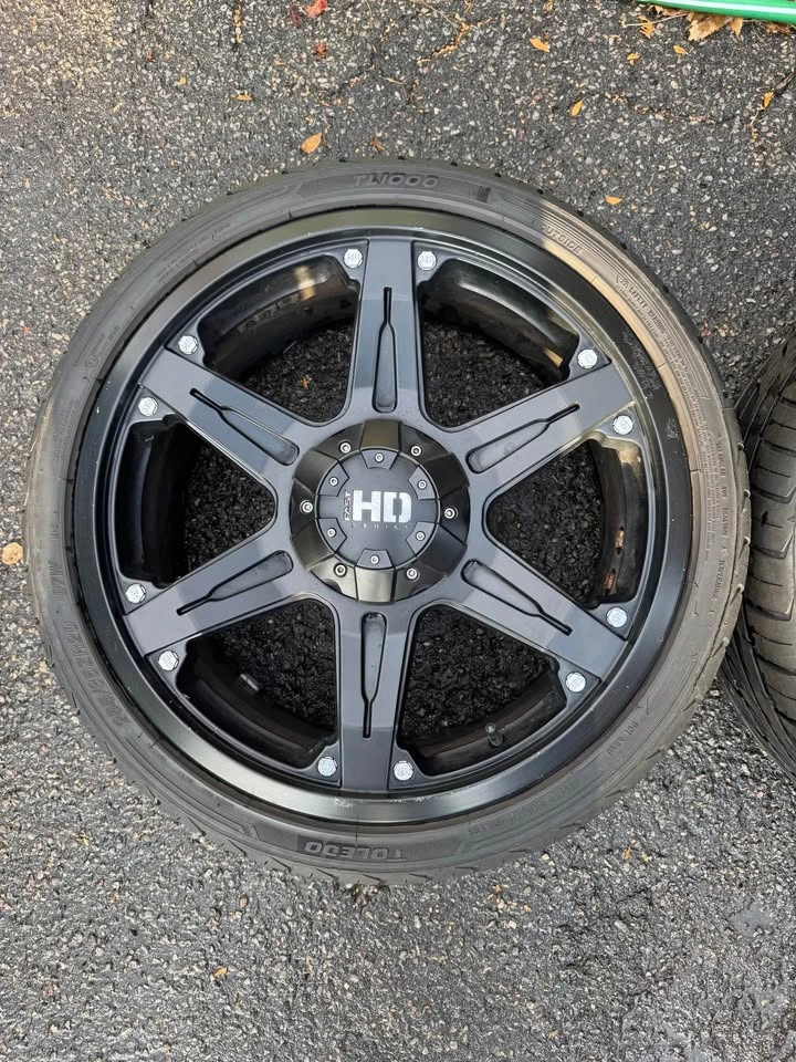 20-inch Fast HD Wheels (Set of 4)  $400 OBO