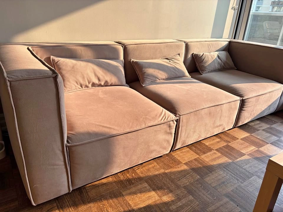 3-Piece Modular Sectional Sofa