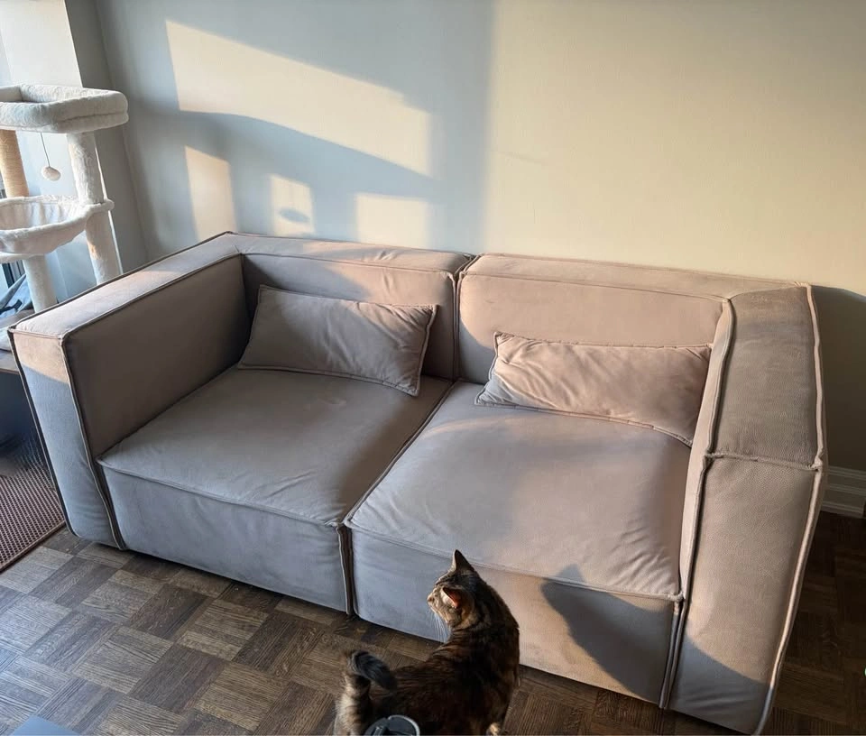 3-Piece Modular Sectional Sofa - photo 5