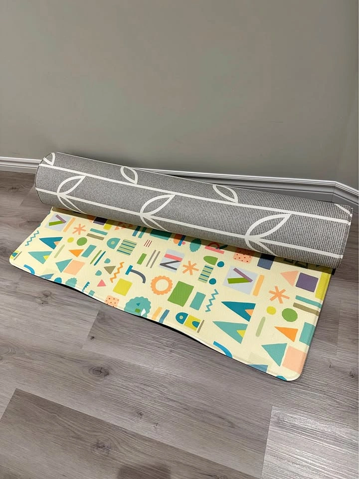 Baby care reversible playmat sea petals -Medium