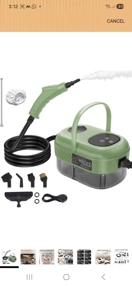 Handheld Steam Cleaner Brand New - photo 2