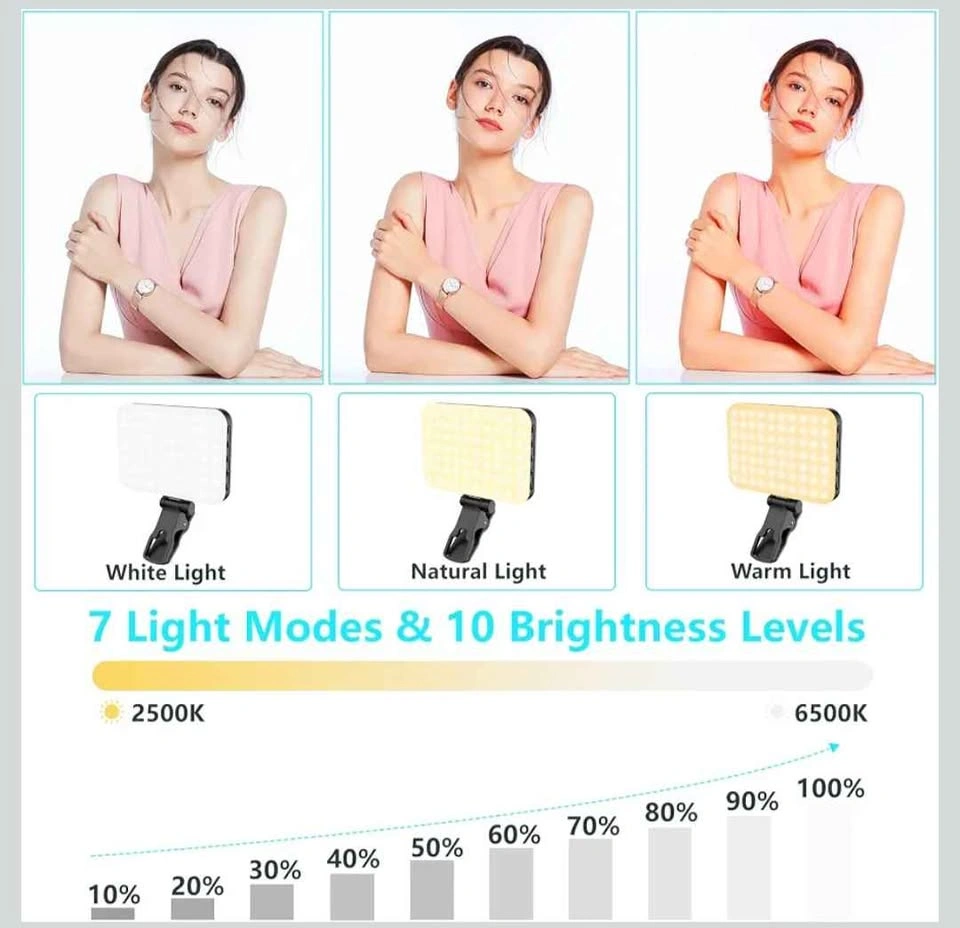 LED Camera Light Video Lights Portable Photography Lighting - photo 4