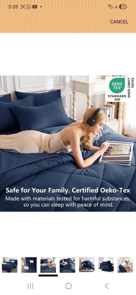 7 Pieces Comforter Sets - Brand New - photo 3