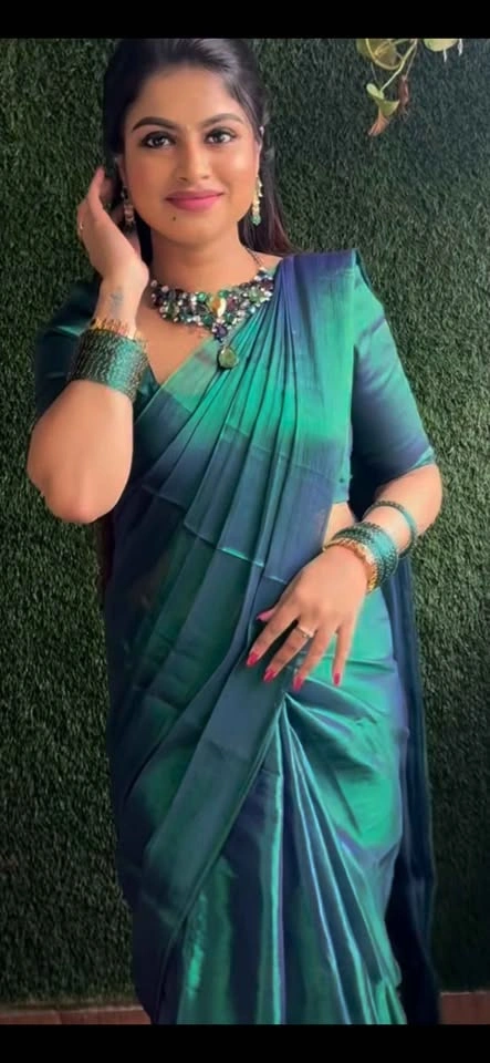 Pure Soft Tissue Saree - photo 2