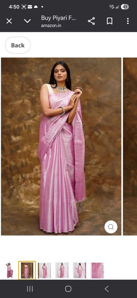 Pure Soft Tissue Saree - photo 3