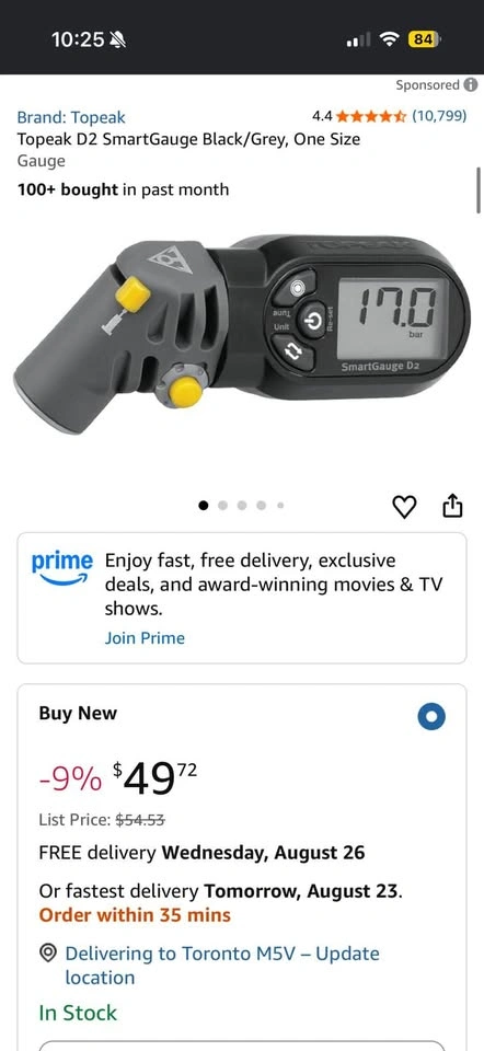 Topeak D2 SmartGauge Black/Grey - photo 2