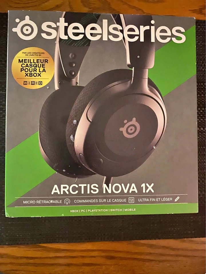 SteelSeries Arctis Nova 1X Gaming Headset — Brand New Sealed