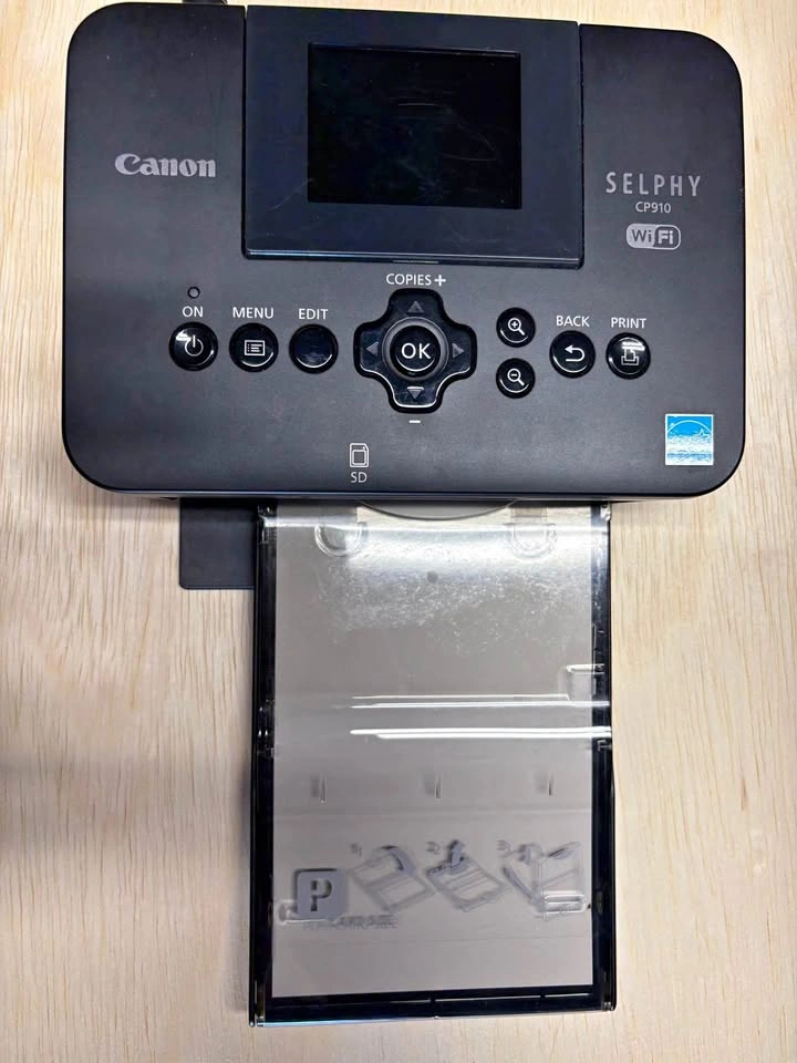 Cannon Selphy CP910 Wireless dye sublimation color printer
