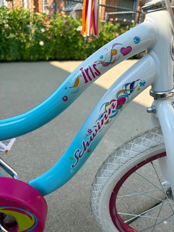 Schwinn 16” Iris bike with training wheels - Girl - photo 2