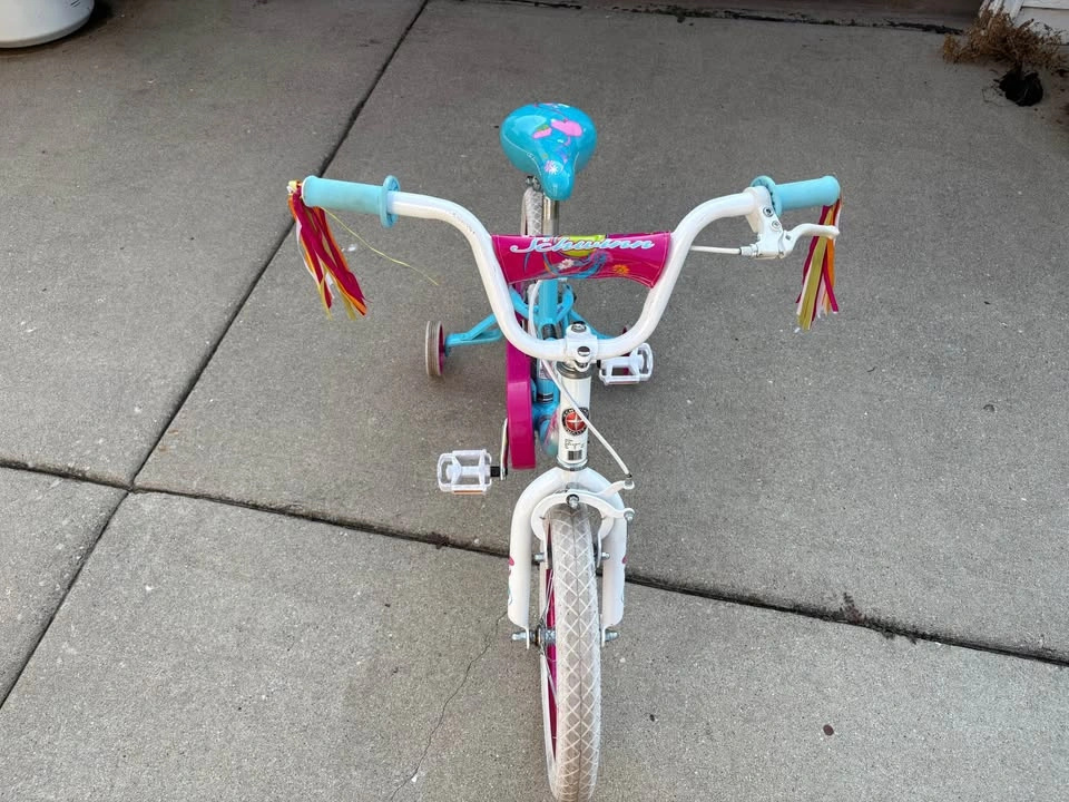 Schwinn 16” Iris bike with training wheels - Girl - photo 3