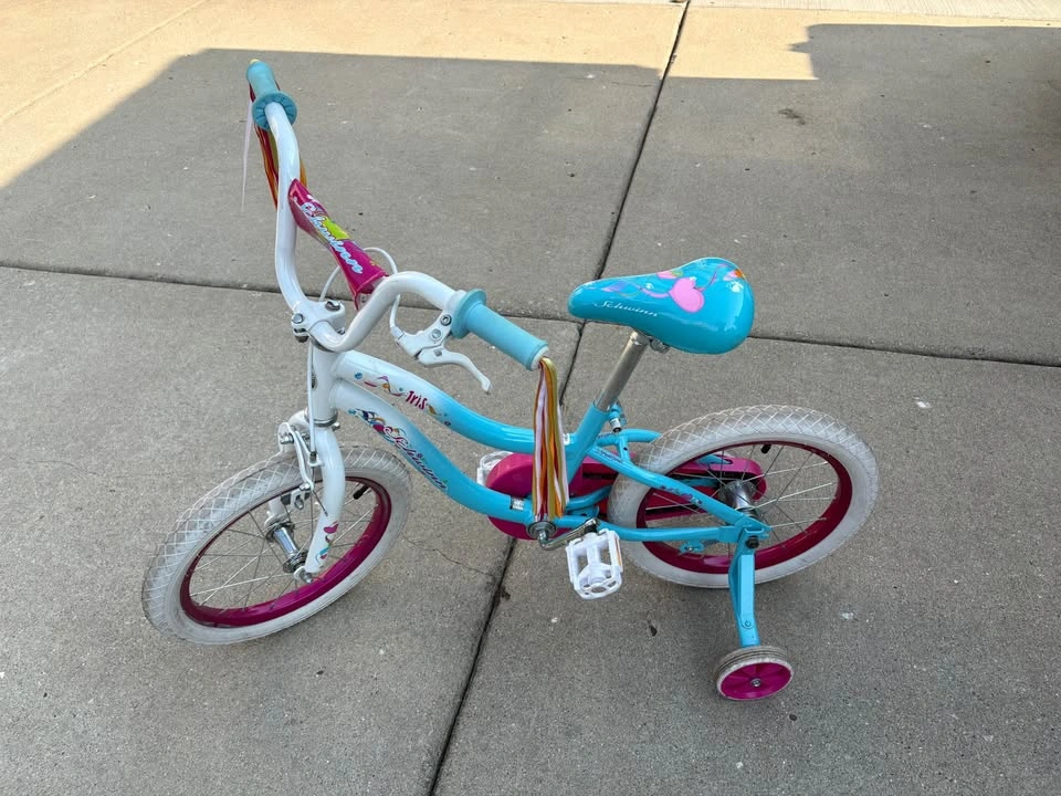 Schwinn 16” Iris bike with training wheels - Girl - photo 4