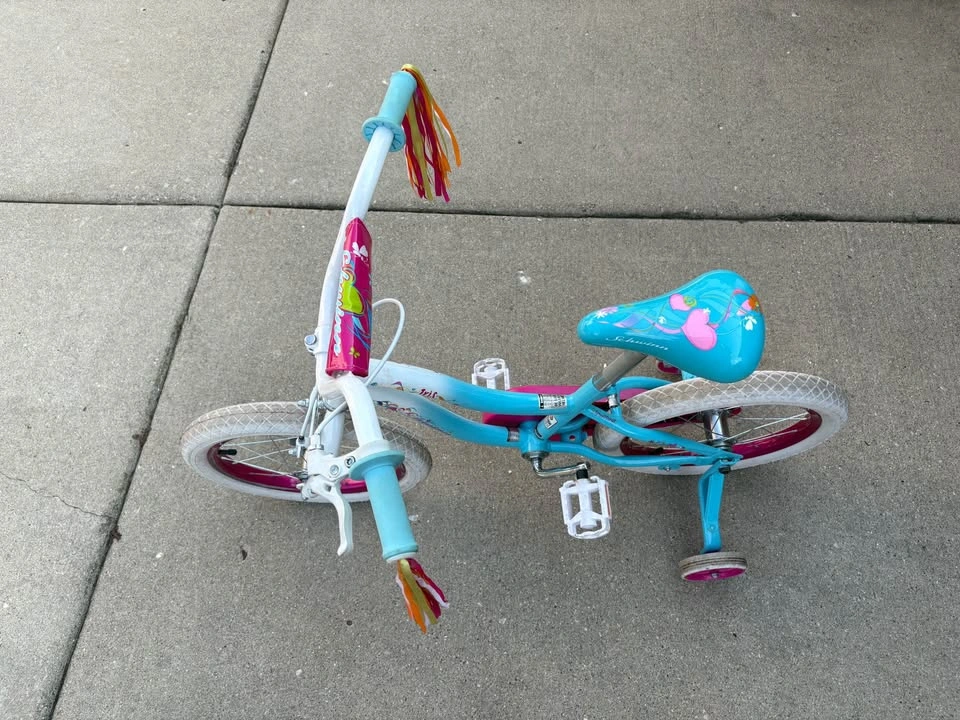 Schwinn 16” Iris bike with training wheels - Girl - photo 5
