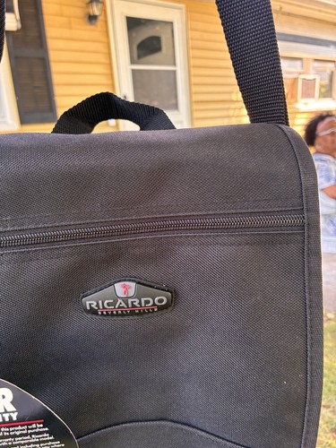 Ricardo Beverly Hills black rolling travel bag