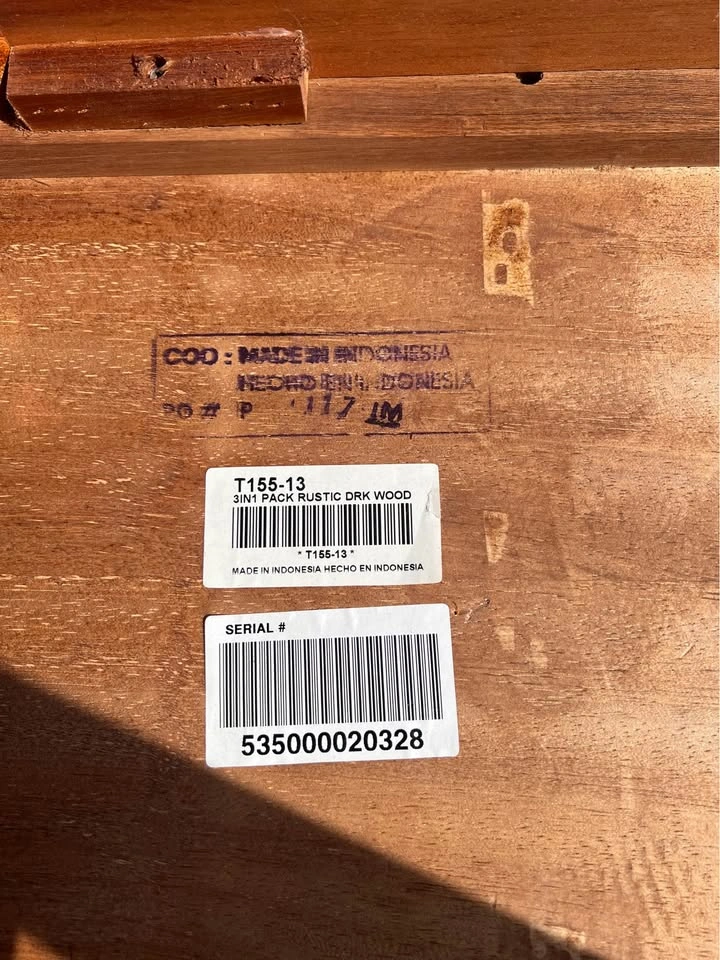 Refinished End Tables – Set of 2 – Solid Wood - photo 3