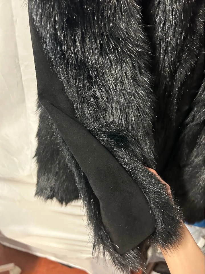 H&M faux fur coat - photo 4