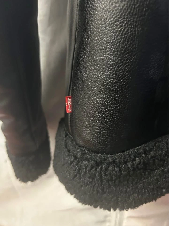 Levis leather fur jacket - photo 3