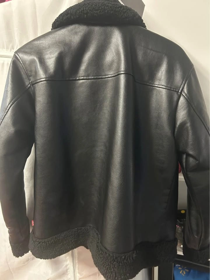 Levis leather fur jacket - photo 4