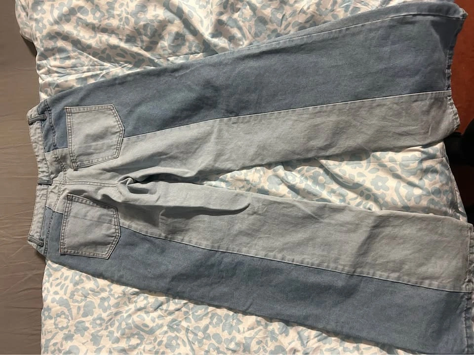 Denim blue jeans - photo 2