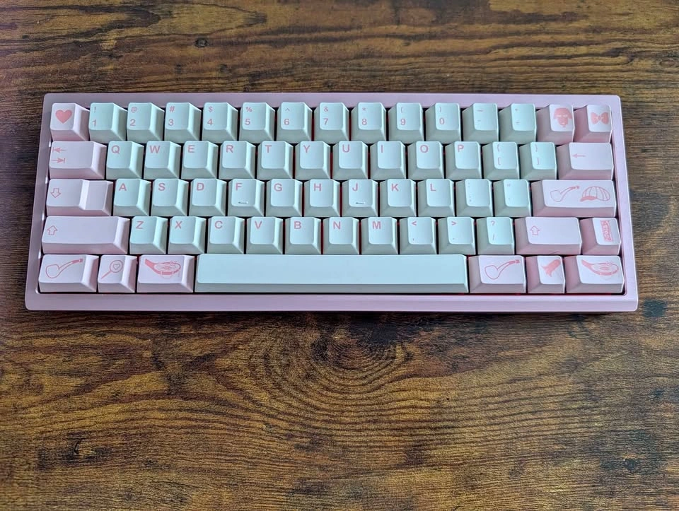KBM Love Detective (Chika Fujiwara) Keycap Set and Desk Mat
