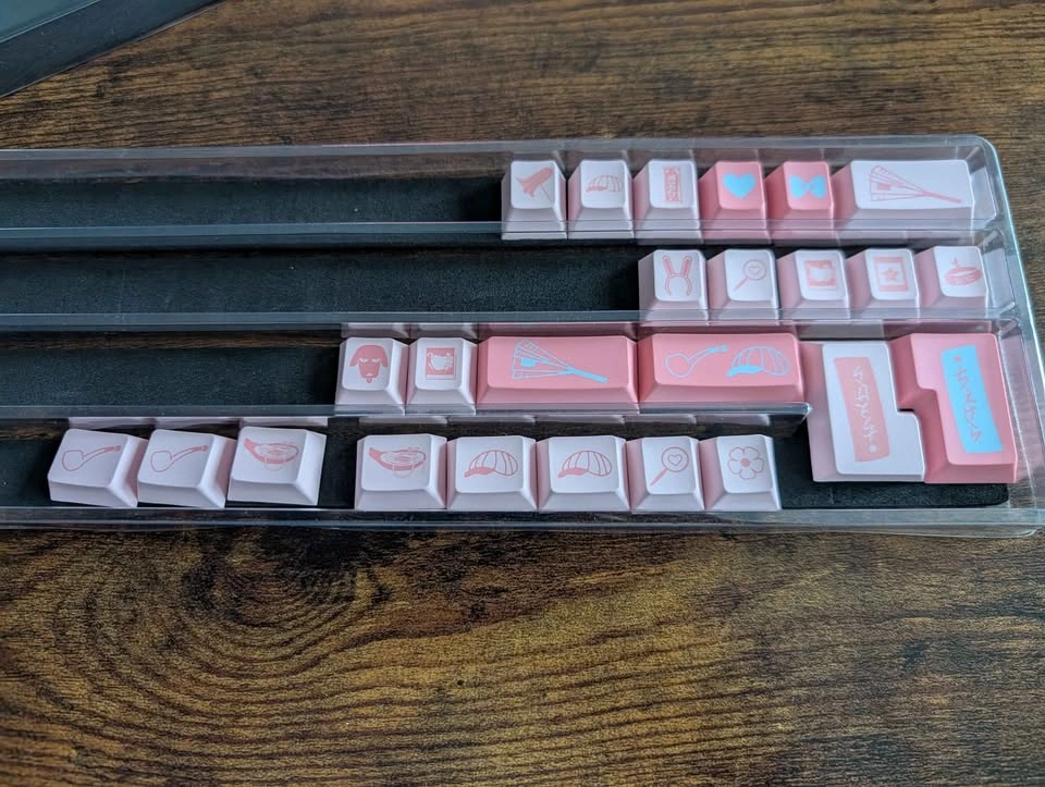 KBM Love Detective (Chika Fujiwara) Keycap Set and Desk Mat - photo 3