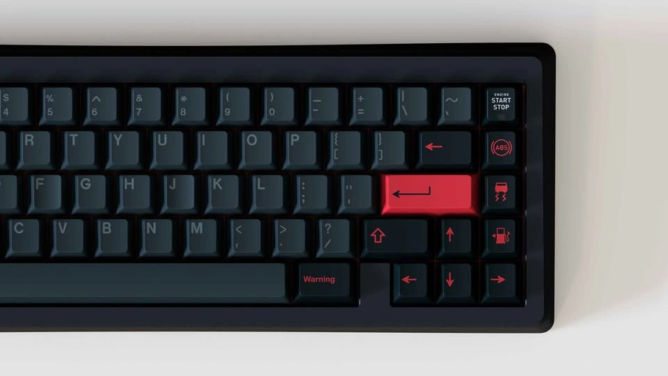 GMK Redline Standard Kit Keycaps - photo 3