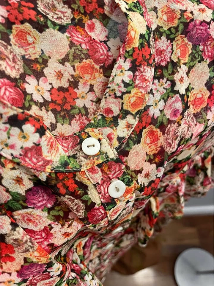 Flowers blouse size XS Mango brand - photo 3