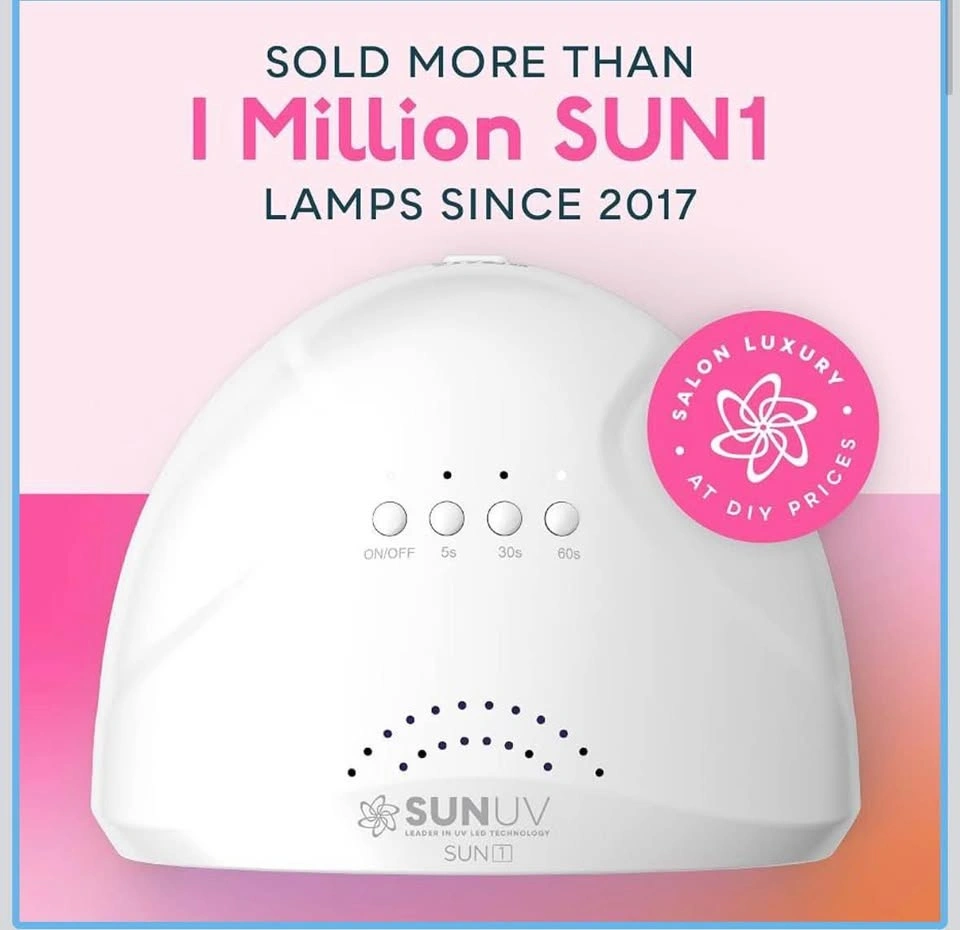 UV LED Nail Lamp, SUNUV Gel Nail Light - photo 3