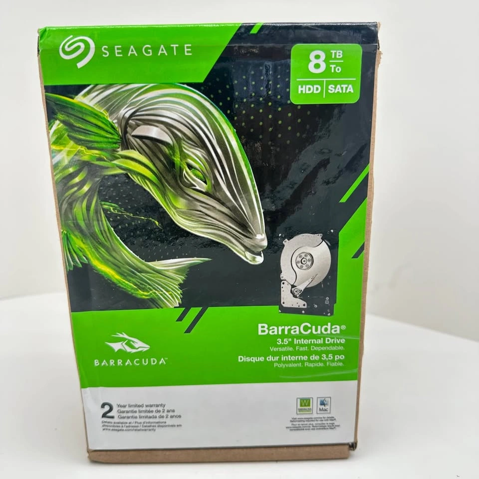 Seagate Barracuda 8TB Internal Hard Drive (ST8000DM004)