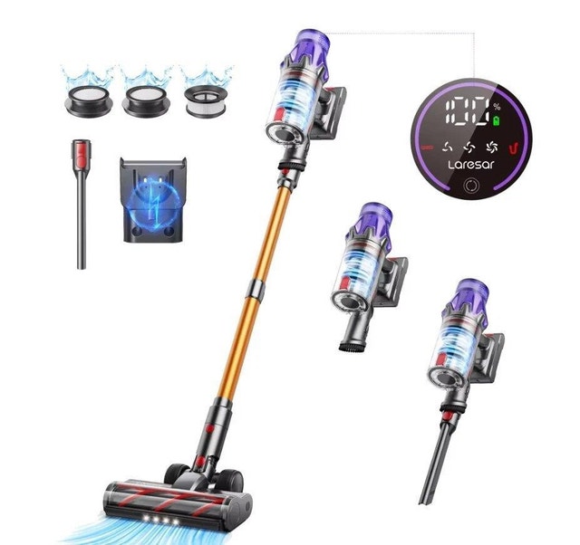 Laresar V7 Cordless Vacuum Cleaner 500W 50KPA