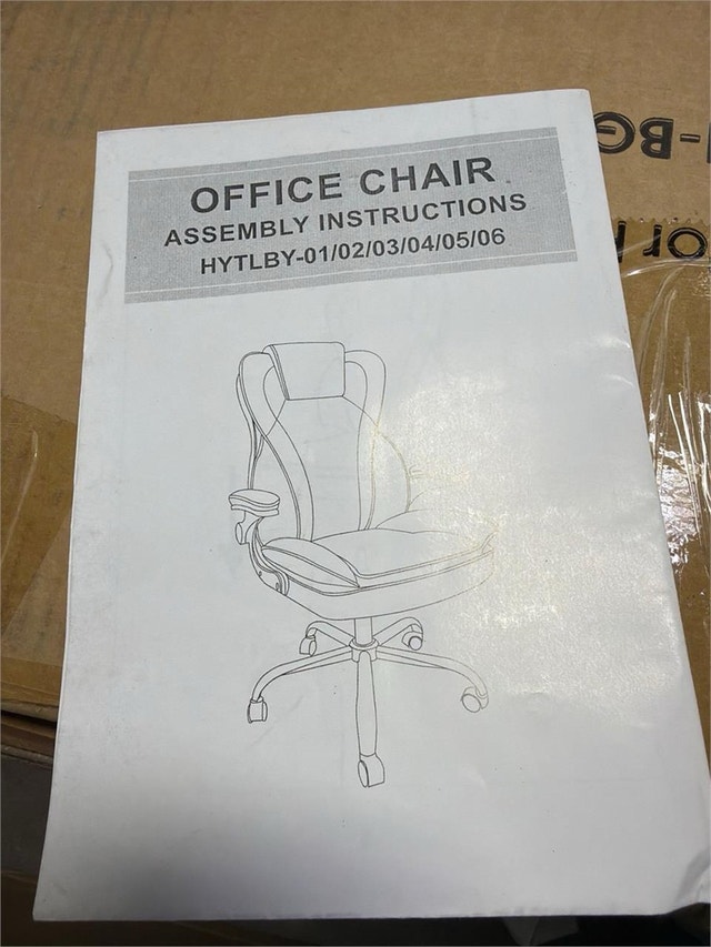 Ergonomic Big and Tall Desk Leather Chair with Padded Arms - photo 4