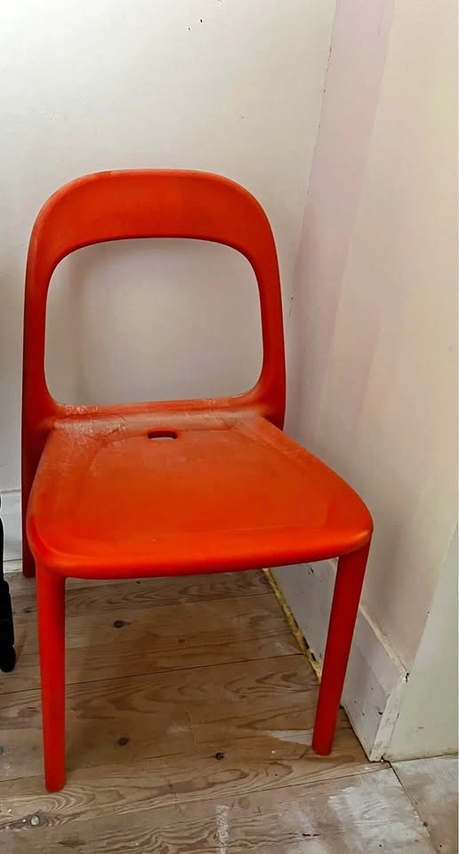 Orange Patio Chairs – Several Available