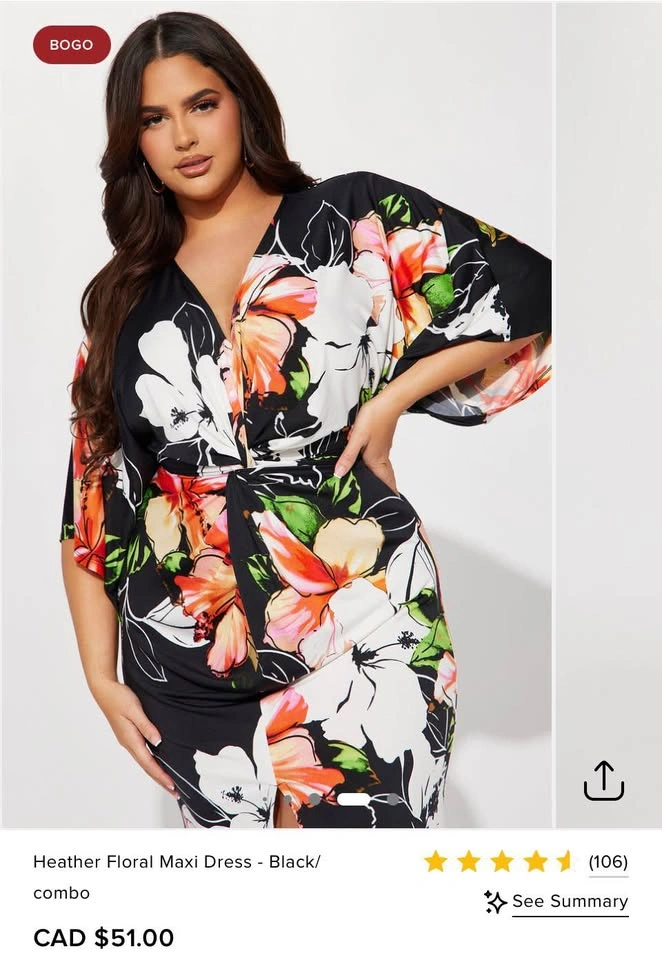 Fashion Nova Maxi Dress - photo 2